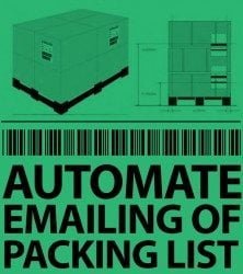Automate Emailing of Packing List