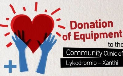 Donation of Equipment to the Social Clinic of Lykodromio–Xanthi.