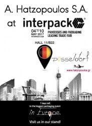 Interpack Düsseldorf 4-10 May 2017