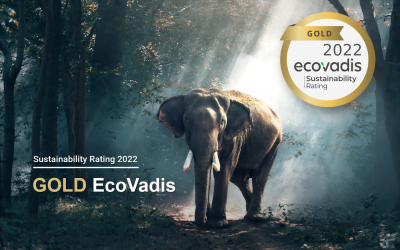 GOLD EcoVadis Sustainability Rating 2022